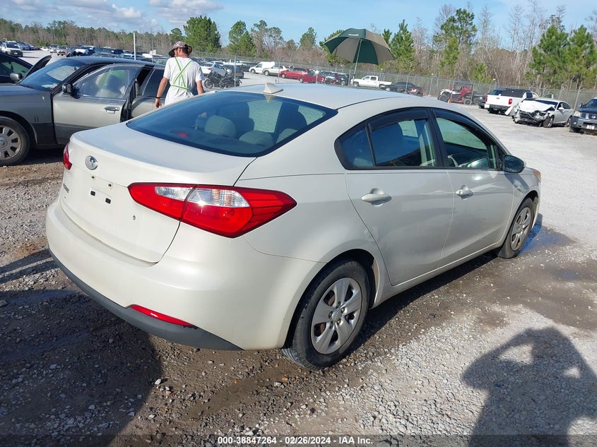 2014 KIA FORTE LX - KNAFK4A61E5184712