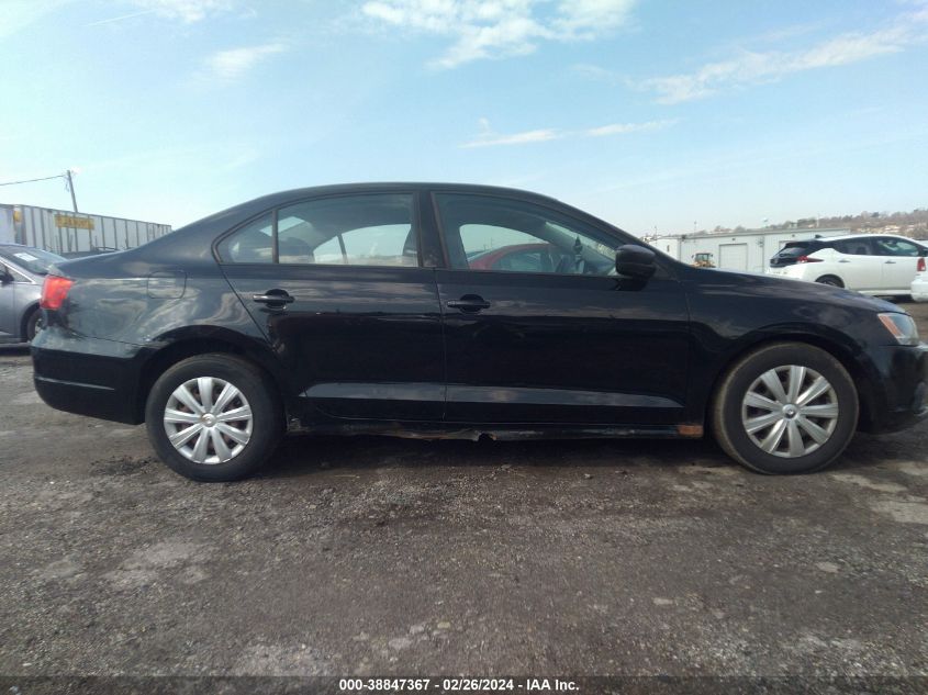 2012 Volkswagen Jetta S VIN: 3VW2K7AJ8CM313962 Lot: 38847367