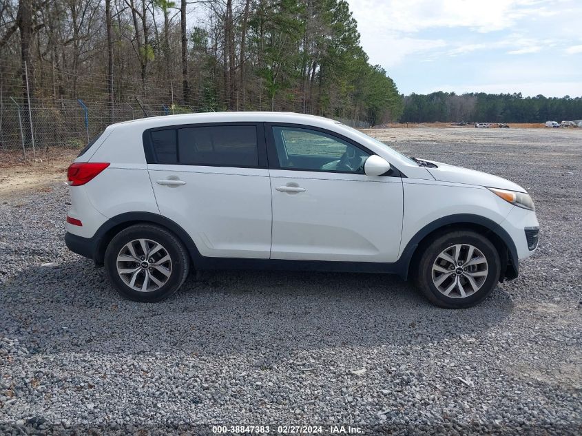 2015 Kia Sportage Lx VIN: KNDPB3AC8F7683262 Lot: 38847383