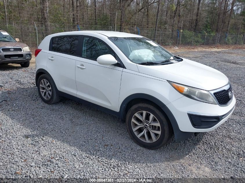 2015 Kia Sportage Lx VIN: KNDPB3AC8F7683262 Lot: 38847383