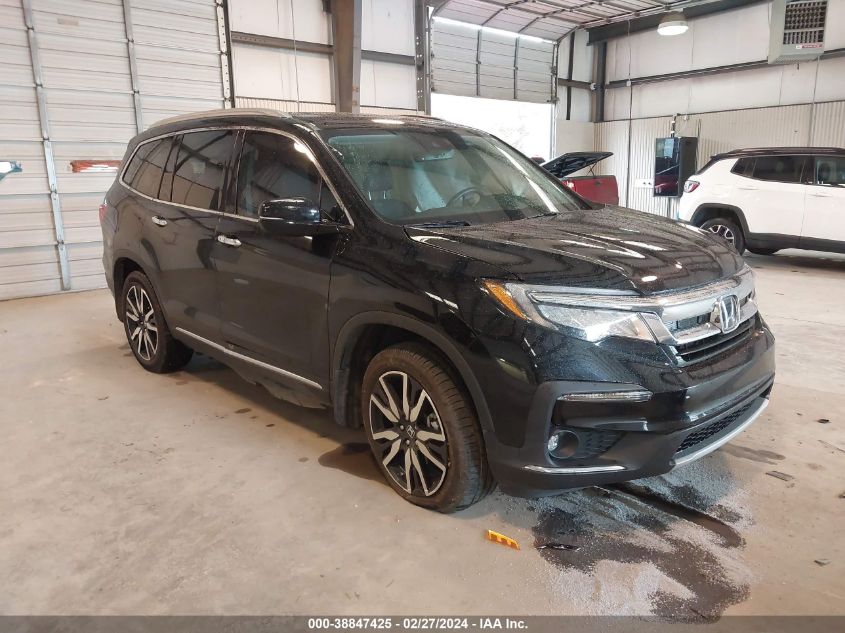 2022 Honda Pilot Awd Touring 7 Passenger VIN: 5FNYF6H61NB010221 Lot: 38847425