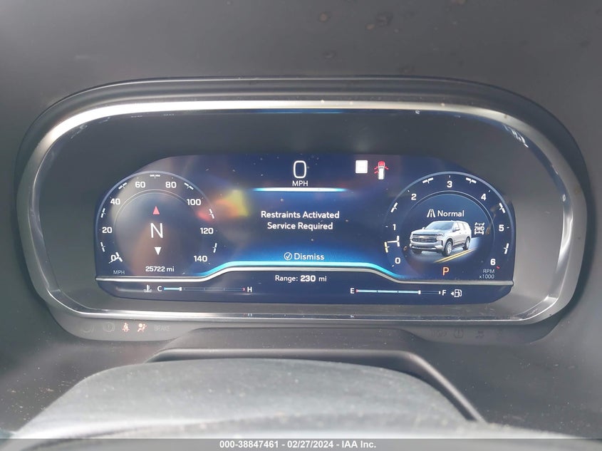 2022 CHEVROLET TAHOE 4WD RST - 1GNSKRKD4NR357893