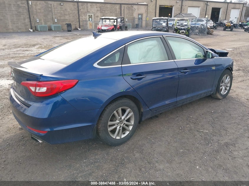VIN 5NPE24AF9HH508606 2017 HYUNDAI SONATA SE