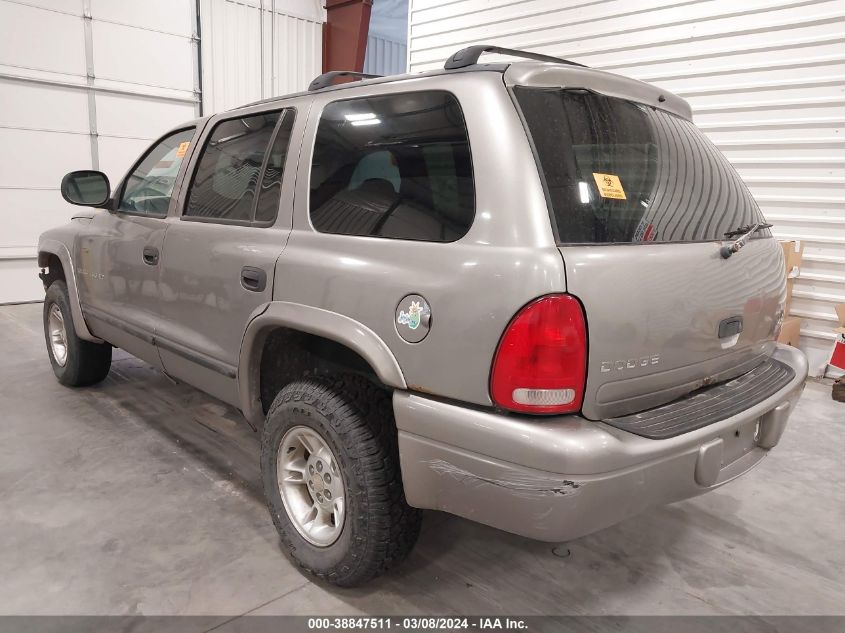 1999 Dodge Durango VIN: 1B4HS28Y0XF709566 Lot: 38847511