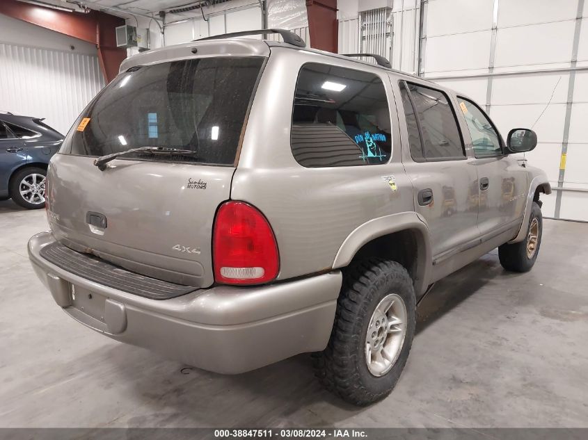 1999 Dodge Durango VIN: 1B4HS28Y0XF709566 Lot: 38847511