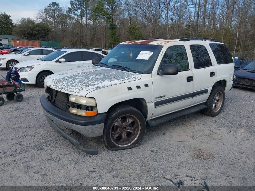 2003 Chevrolet Tahoe Ls VIN: 1GNEC13VX3J110876 Lot: 38848731