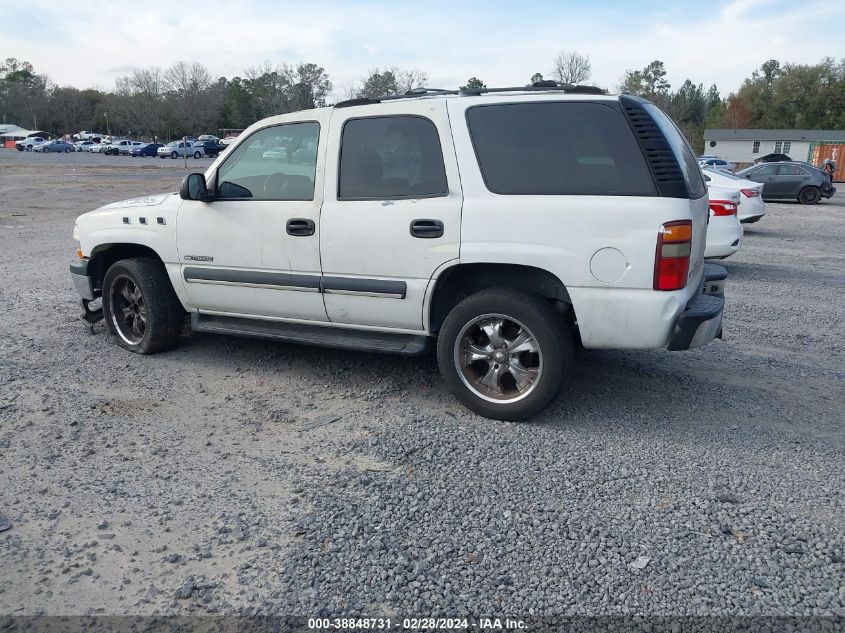 2003 Chevrolet Tahoe Ls VIN: 1GNEC13VX3J110876 Lot: 38848731