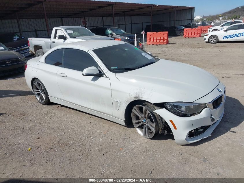 2018 BMW 430I VIN: WBA4Z1C54JEA31308 Lot: 38848780