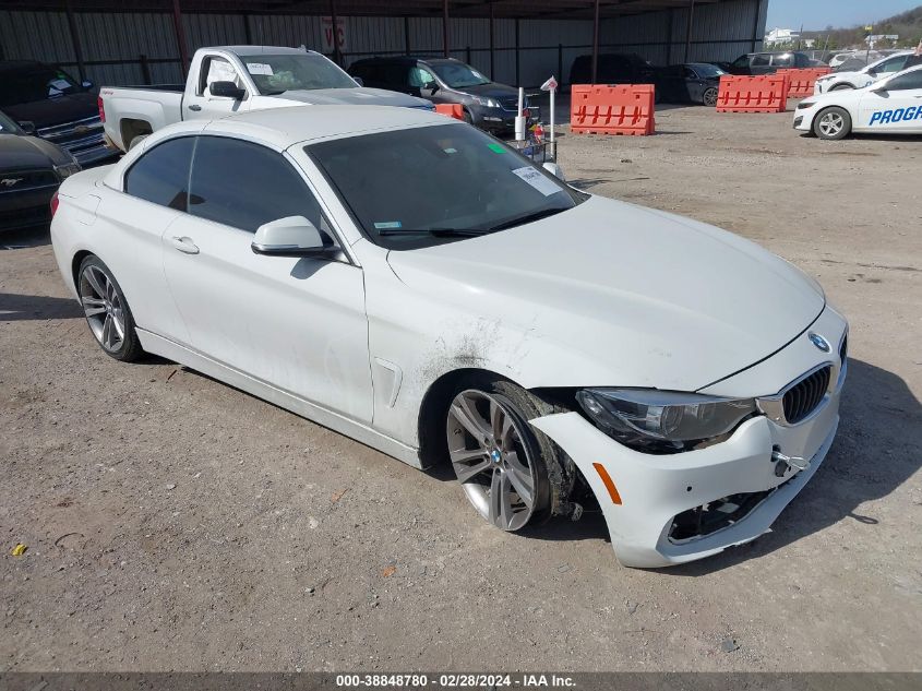 2018 BMW 430I VIN: WBA4Z1C54JEA31308 Lot: 38848780