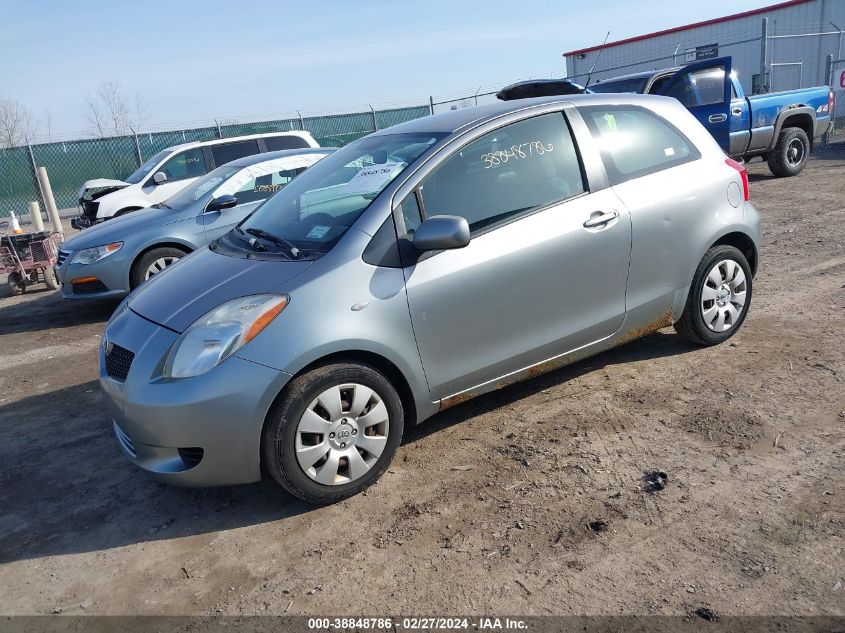 2008 Toyota Yaris VIN: JTDJT923485179536 Lot: 38848786