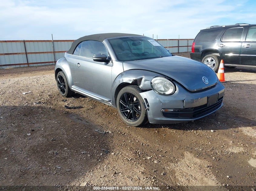 2014 VOLKSWAGEN BEETLE - 3VW5X7AT6EM805344
