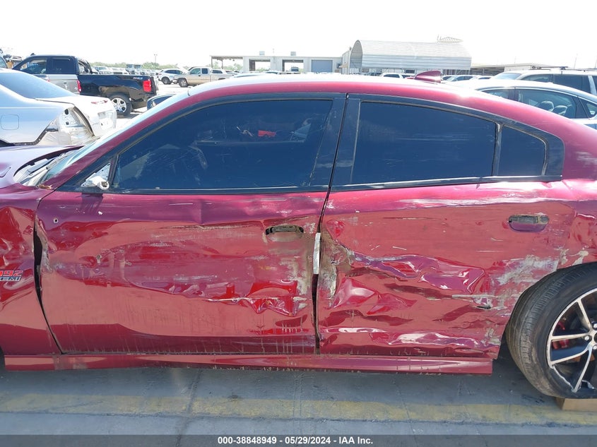 2018 Dodge Charger R/T Scat Pack Rwd VIN: 2C3CDXGJ4JH289930 Lot: 38848949