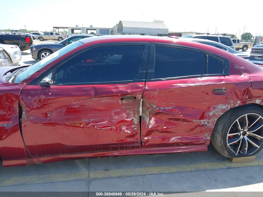 2018 Dodge Charger R/T Scat Pack Rwd VIN: 2C3CDXGJ4JH289930 Lot: 38848949