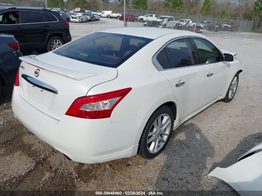 2011 Nissan Maxima 3.5 S VIN: 1N4AA5AP9BC803195 Lot: 38848960