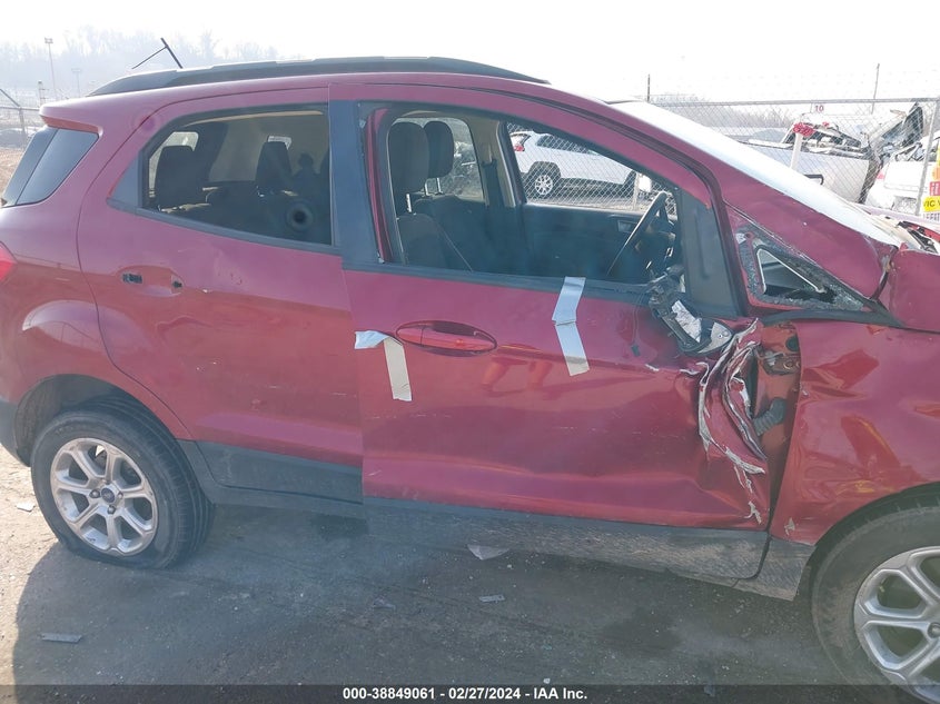 VIN MAJ6S3GL6LC355902 2020 FORD ECOSPORT SE