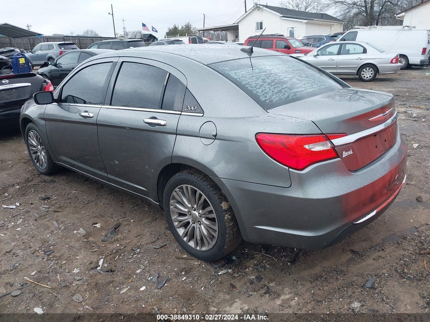 2013 CHRYSLER 200 LIMITED - 1C3CCBCG7DN505393