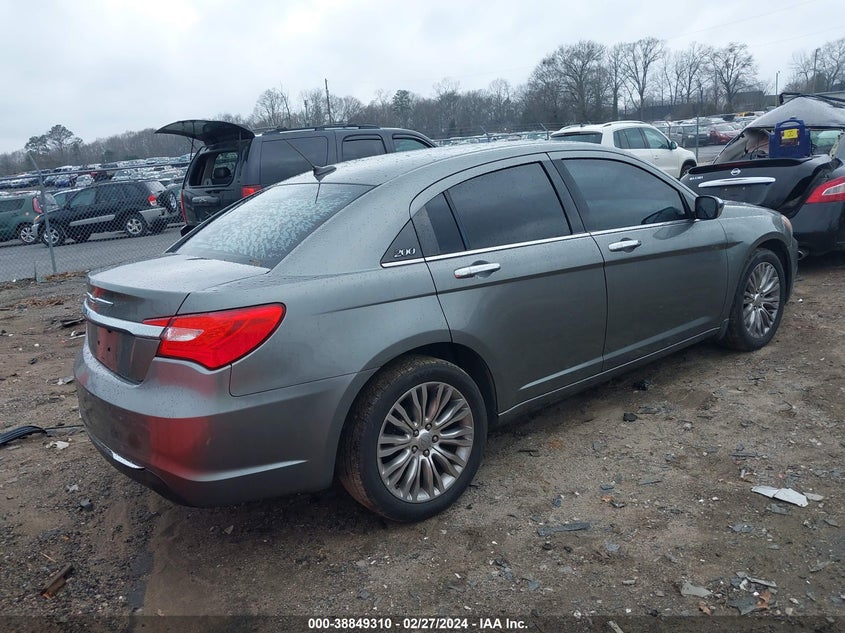 2013 CHRYSLER 200 LIMITED - 1C3CCBCG7DN505393