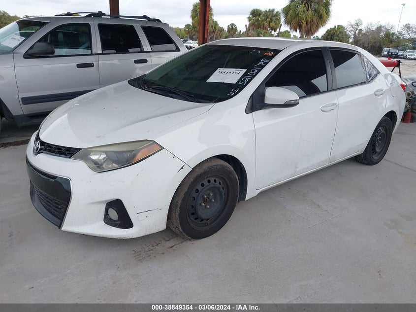 2016 TOYOTA COROLLA S - 2T1BURHE1GC521021