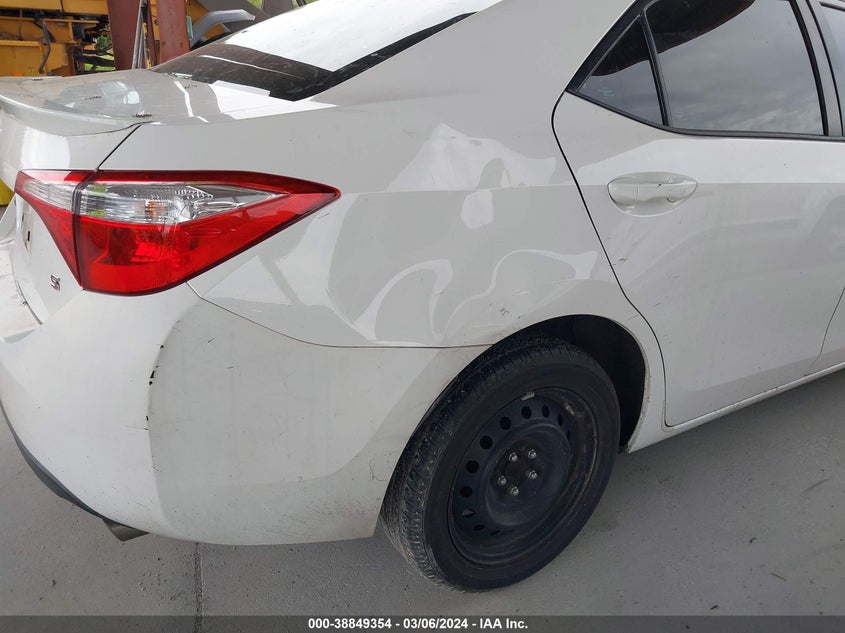 2016 TOYOTA COROLLA S - 2T1BURHE1GC521021