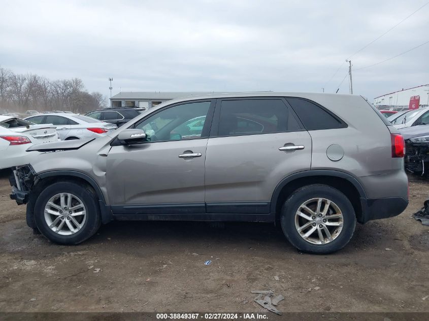 2015 Kia Sorento Lx VIN: 5XYKT3A65FG603033 Lot: 38849367