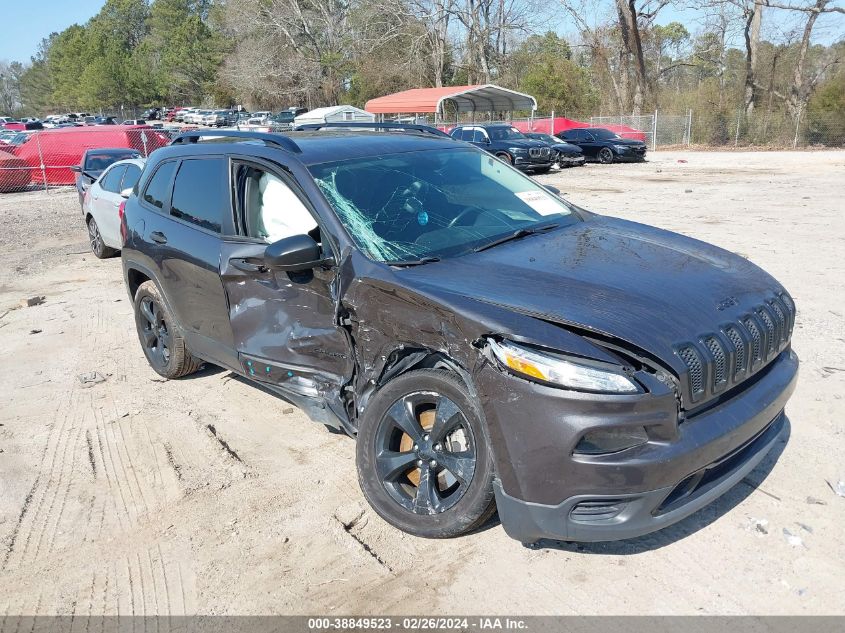 VIN 1C4PJLABXHW561666 2017 JEEP CHEROKEE ALTITUDE FWD