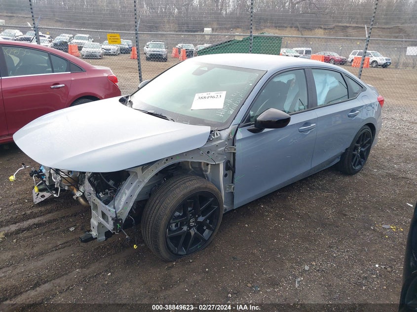VIN 2HGFE2F5XRH539200 2024 HONDA CIVIC SPORT