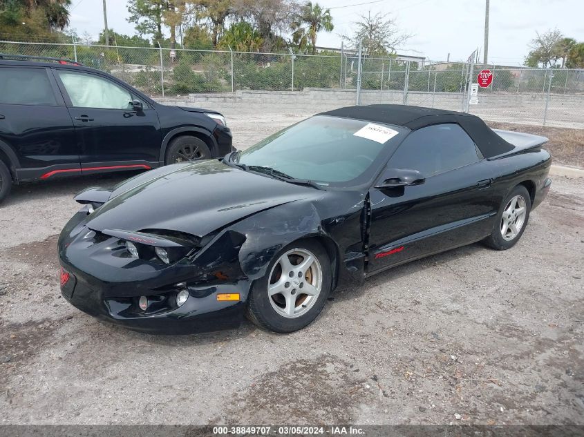 1998 Pontiac Firebird VIN: 2G2FS32K6W2230125 Lot: 38849707