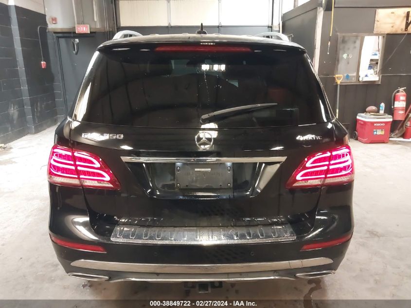 2018 Mercedes-Benz Gle 350 4Matic VIN: 4JGDA5HB2JB163672 Lot: 38849722