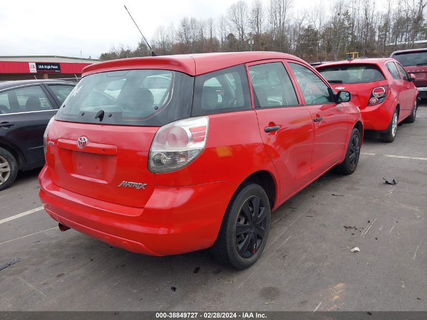 2006 Toyota Matrix VIN: 2T1KR32E86C604158 Lot: 38849727