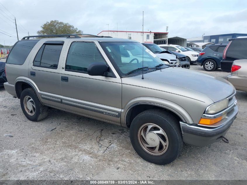 2000 Chevrolet Blazer Lt VIN: 1GNDT13W1Y2116670 Lot: 38849759