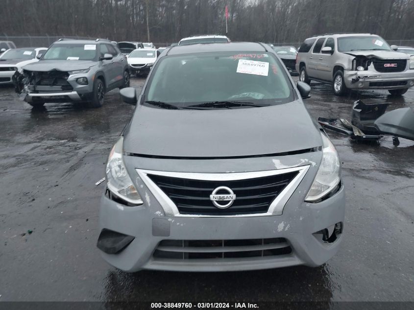 2017 Nissan Versa 1.6 S+ VIN: 3N1CN7AP0HL821281 Lot: 38849760