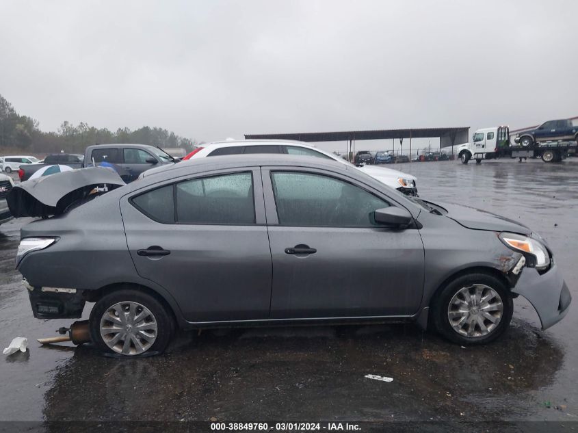 2017 Nissan Versa 1.6 S+ VIN: 3N1CN7AP0HL821281 Lot: 38849760