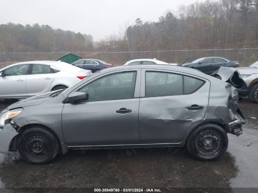 2017 Nissan Versa 1.6 S+ VIN: 3N1CN7AP0HL821281 Lot: 38849760