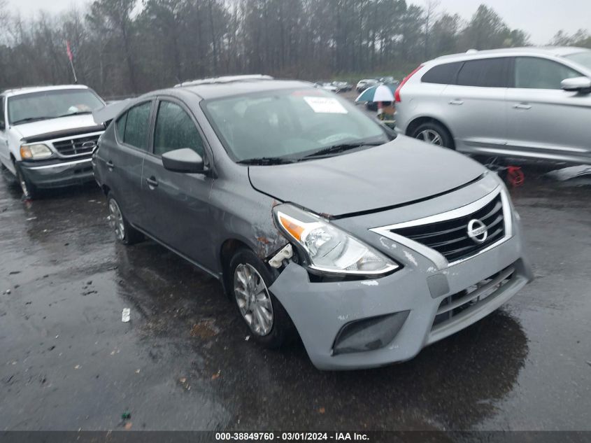 2017 Nissan Versa 1.6 S+ VIN: 3N1CN7AP0HL821281 Lot: 38849760