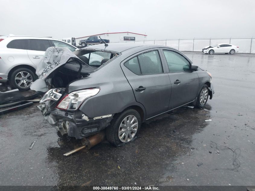 2017 Nissan Versa 1.6 S+ VIN: 3N1CN7AP0HL821281 Lot: 38849760