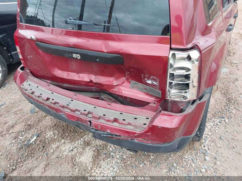 2013 JEEP PATRIOT SPORT - 1C4NJPBA2DD192599