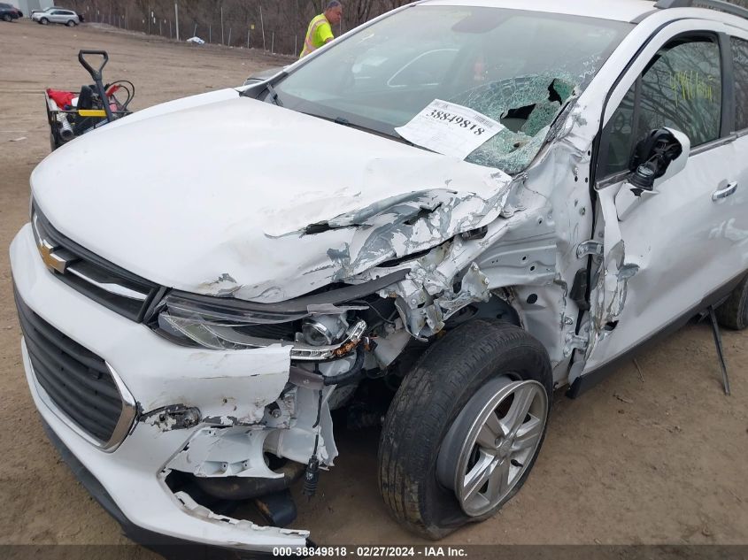 2019 Chevrolet Trax Lt VIN: 3GNCJLSB0KL133252 Lot: 38849818