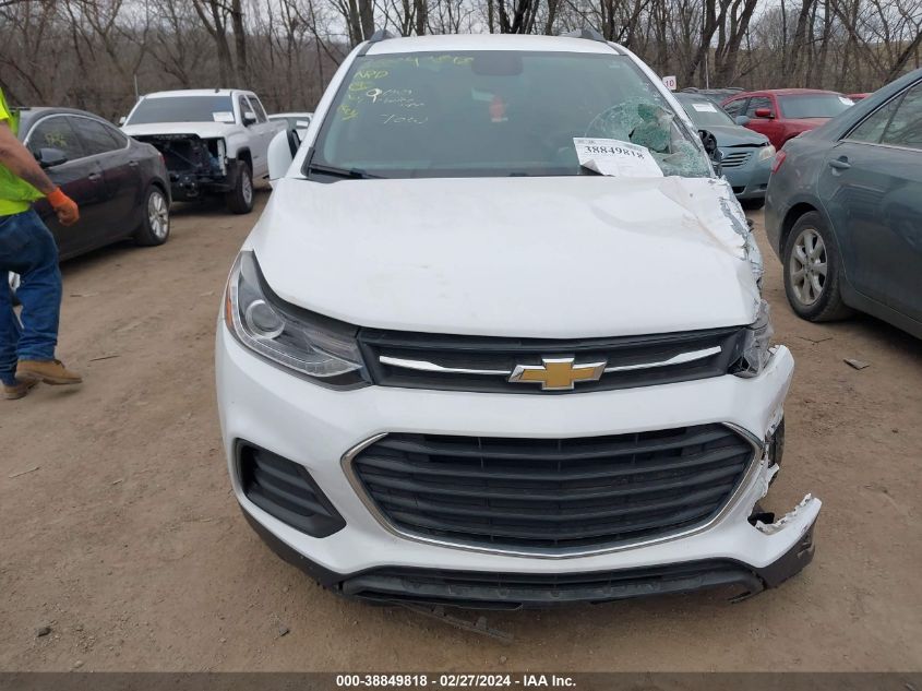 2019 Chevrolet Trax Lt VIN: 3GNCJLSB0KL133252 Lot: 38849818