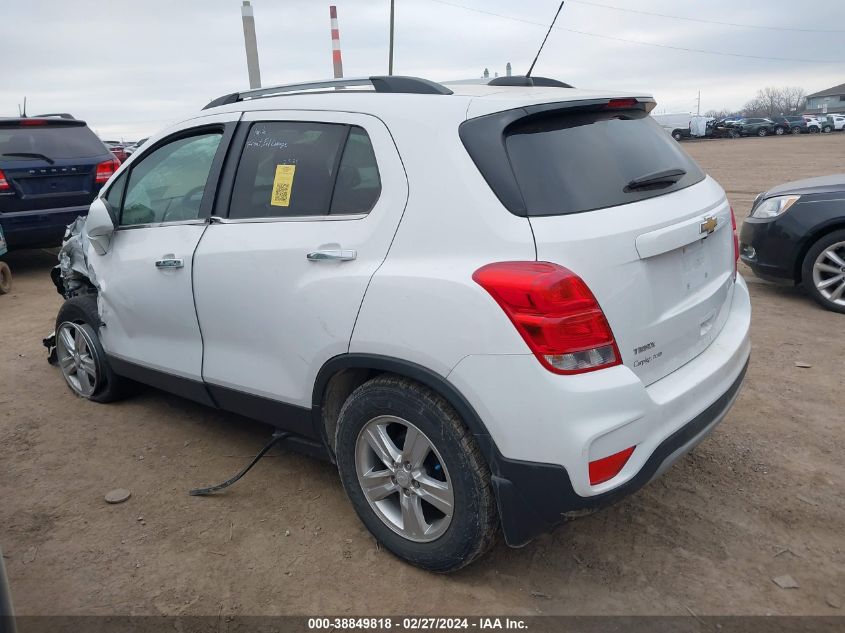 2019 Chevrolet Trax Lt VIN: 3GNCJLSB0KL133252 Lot: 38849818