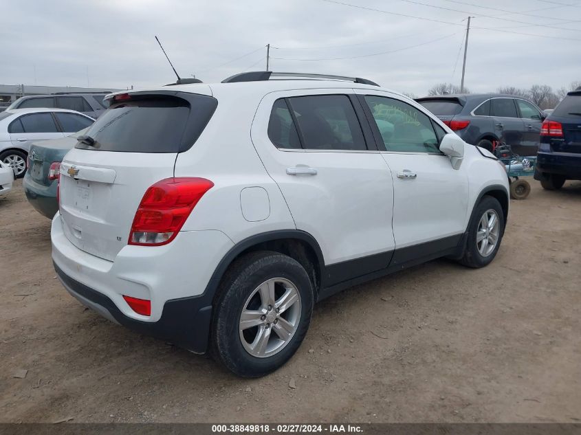 2019 Chevrolet Trax Lt VIN: 3GNCJLSB0KL133252 Lot: 38849818