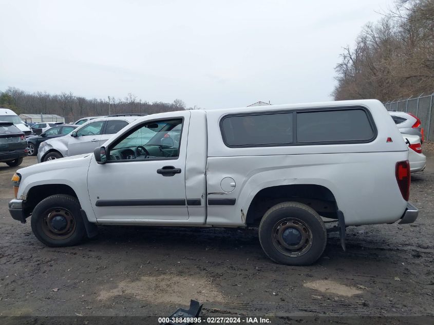 2007 GMC Canyon Work Truck VIN: 1GTCS149078256494 Lot: 38849895