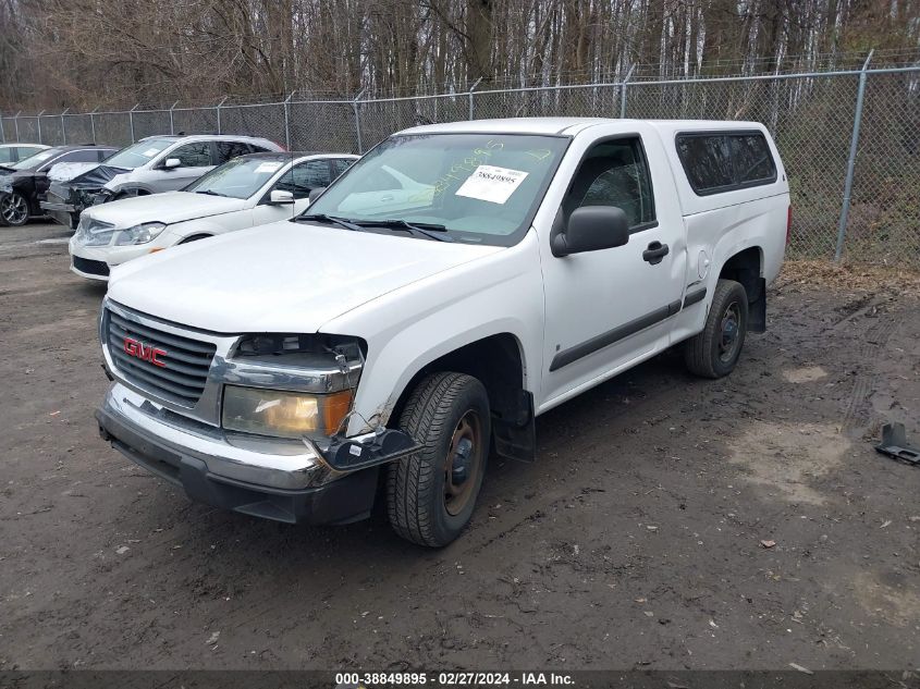 2007 GMC Canyon Work Truck VIN: 1GTCS149078256494 Lot: 38849895