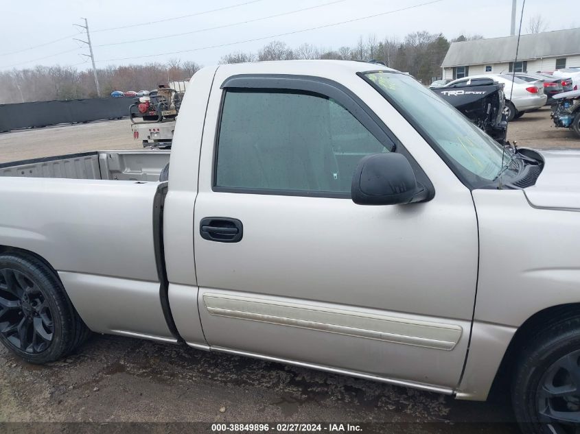 2005 Chevrolet Silverado 1500 Ls VIN: 1GCEC14V15Z167947 Lot: 38849896