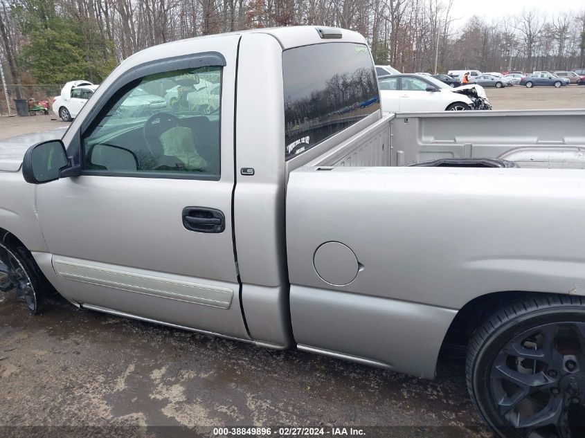 2005 Chevrolet Silverado 1500 Ls VIN: 1GCEC14V15Z167947 Lot: 38849896