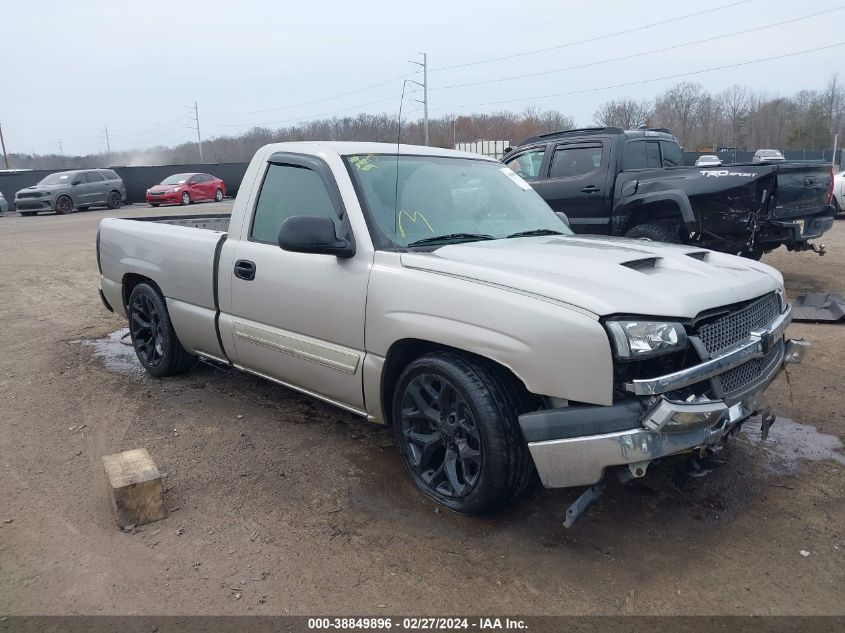 2005 Chevrolet Silverado 1500 Ls VIN: 1GCEC14V15Z167947 Lot: 38849896