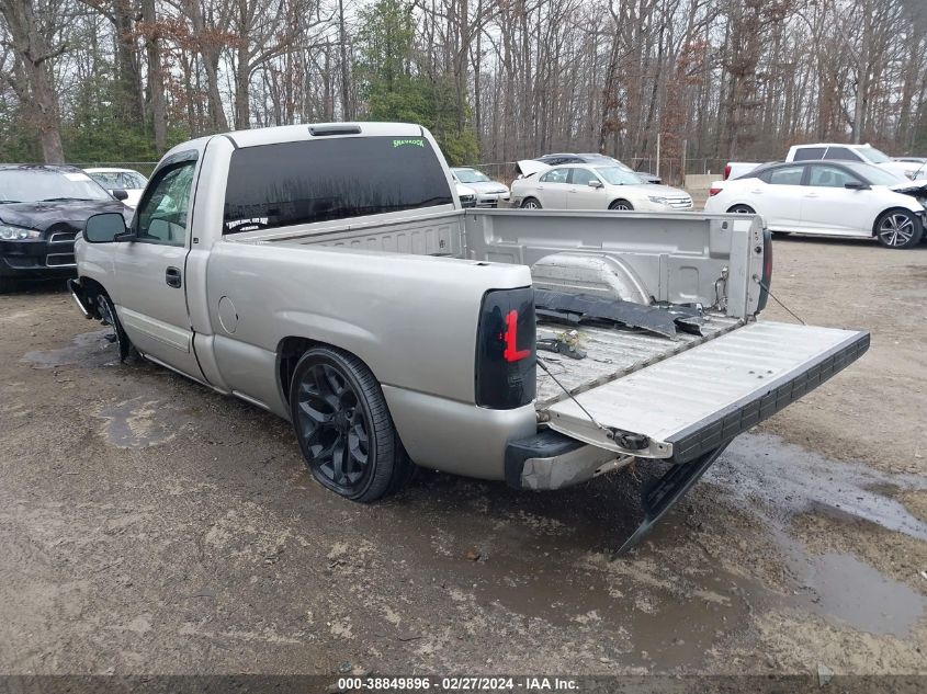 2005 Chevrolet Silverado 1500 Ls VIN: 1GCEC14V15Z167947 Lot: 38849896