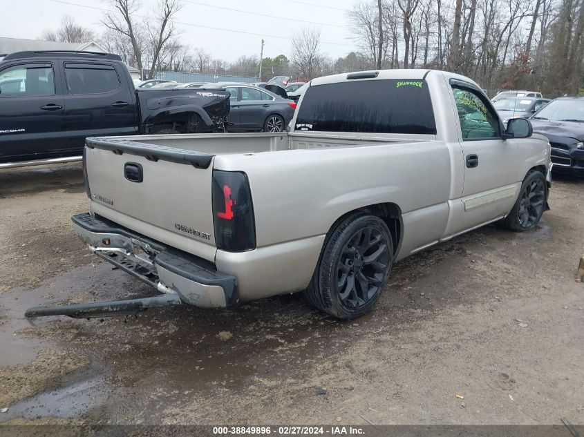 2005 Chevrolet Silverado 1500 Ls VIN: 1GCEC14V15Z167947 Lot: 38849896