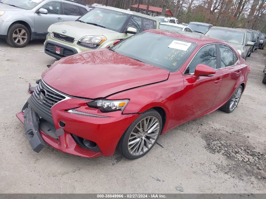 2014 Lexus Is 250 VIN: JTHBF1D26E5042447 Lot: 38849966