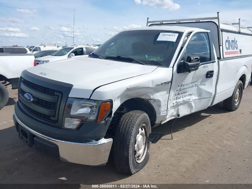 2013 Ford F-150 Xl VIN: 1FTNF1CF9DKF79994 Lot: 38850011