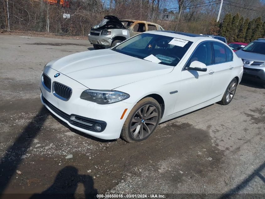 2016 BMW 528I xDrive VIN: WBA5A7C53GG150637 Lot: 38850015